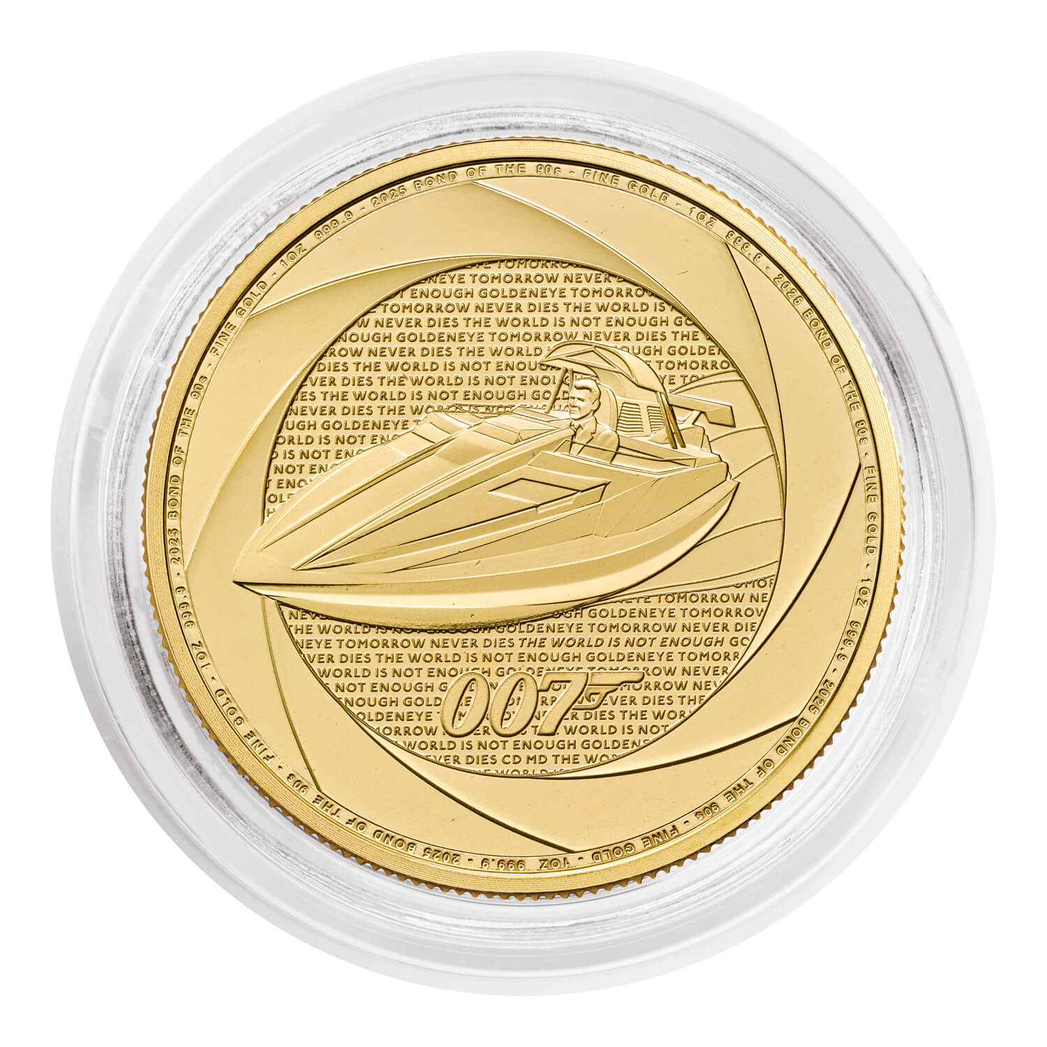 Bond of the 1990s 2025 1oz Gold Bullion Coin