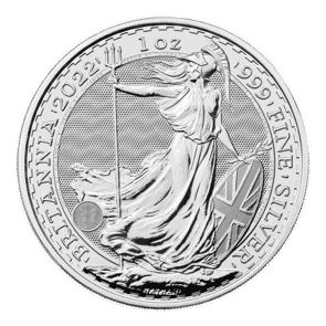Britannia 2022 1 oz Silver Bullion Coin
