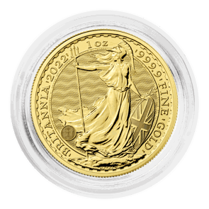 Britannia 2022 1 oz Gold Bullion Coin