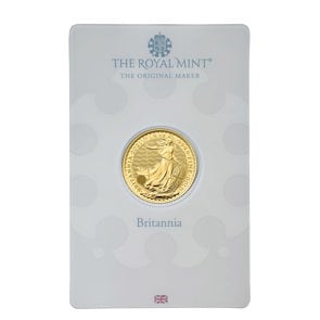 Britannia 2021 1/4 oz Gold Bullion Coin in Blister
