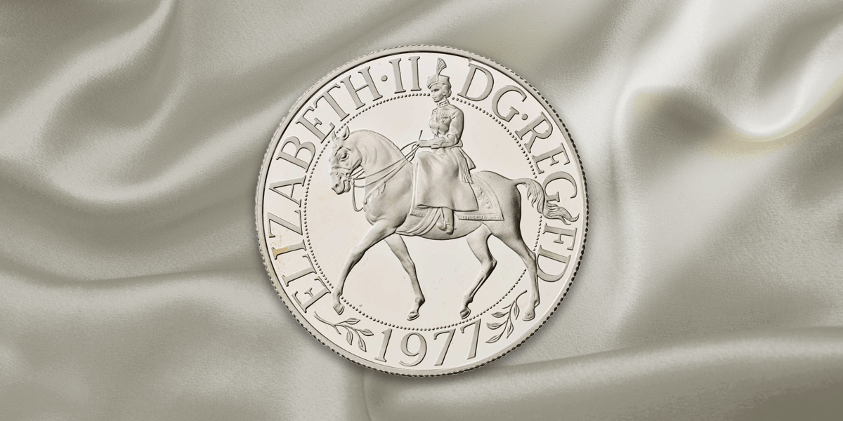 1977 silver jubilee crown